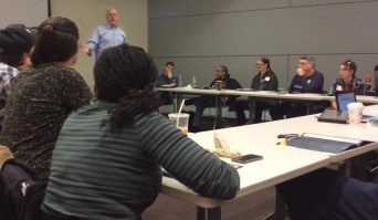 CJ presents workshop