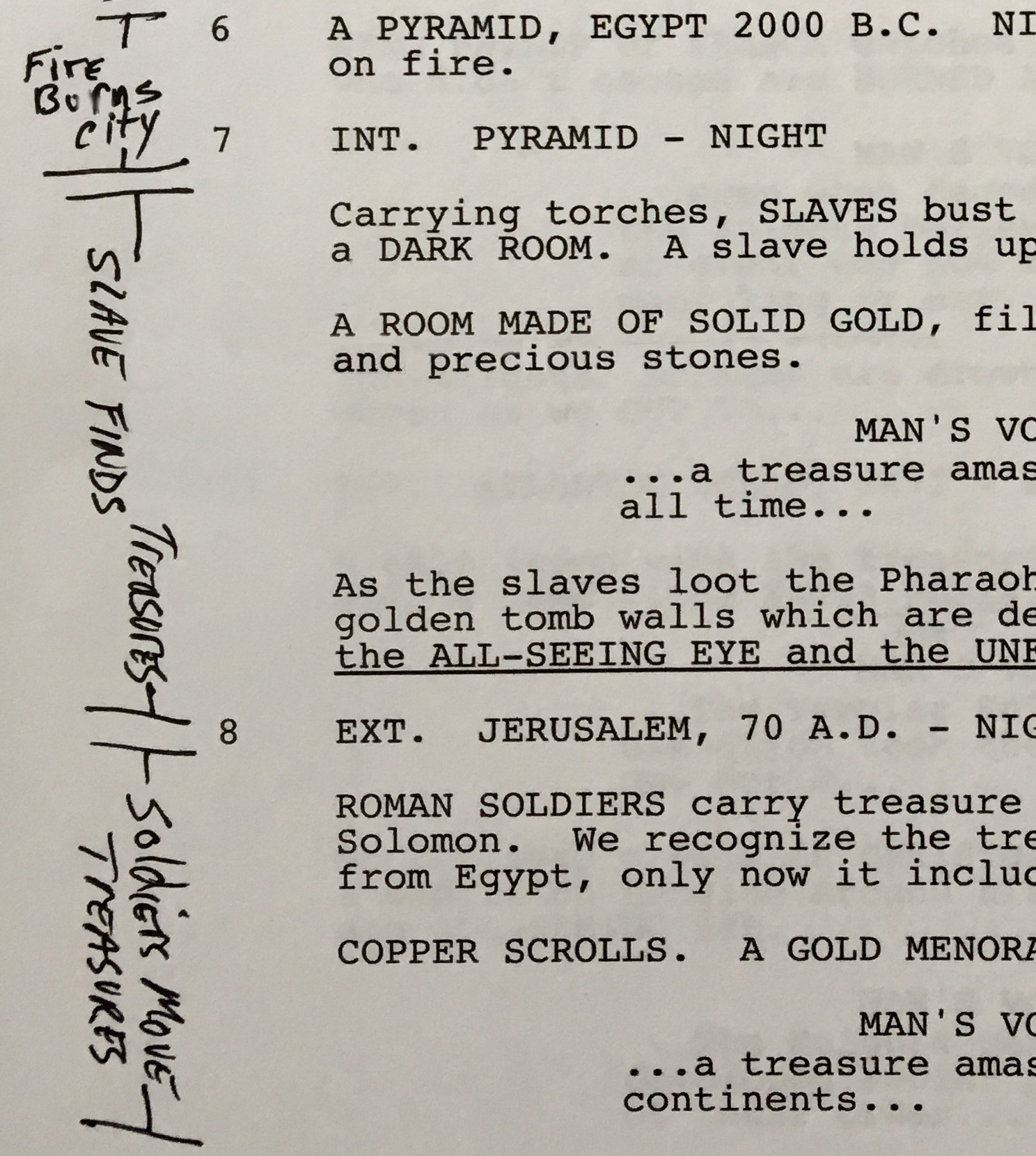 A Director’s Focus Slugline | CJ's Corner